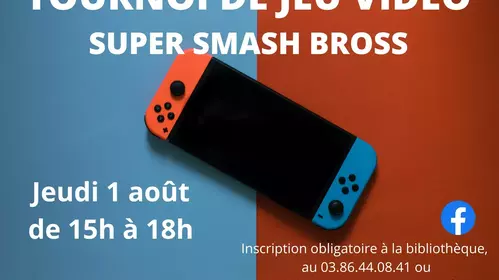 Tournoi Jeux vidéos: Super Smash Bross