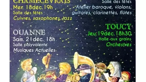 Concert de Noël salle polyvalente Halle aux Grains